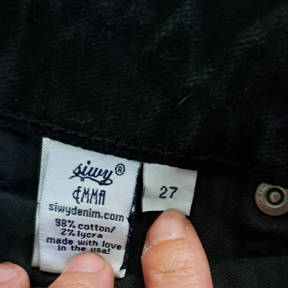Siwy Black Women Jeans - Picture 4 of 4